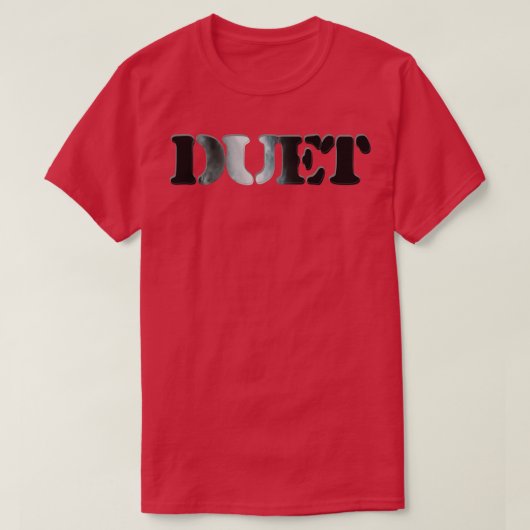 DUET T-SHIRT (Design voorkant)