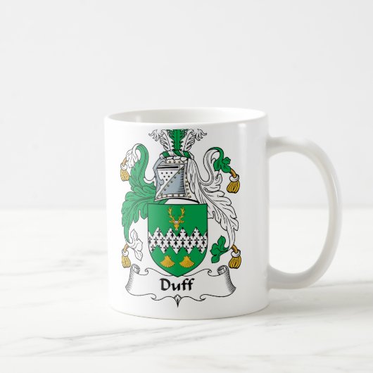Duff Family Crest Koffiemok (Rechts)