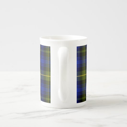 Duff Scottish Tartan Porselein Kop (Achterkant)