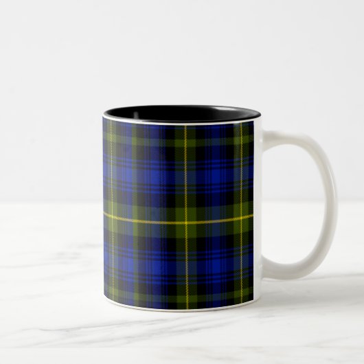Duff Scottish Tartan Tweekleurige Koffiemok (Rechts)