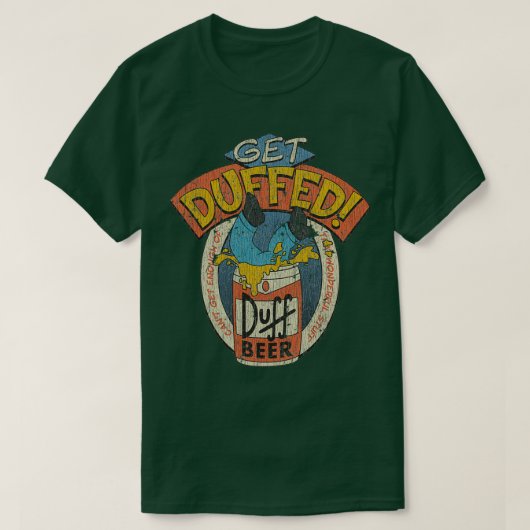 Duffed ophalen t-shirt (Design voorkant)