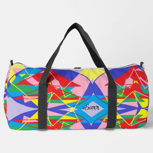 Duffel Bag: Bewegend gevoel. Plunjezak (Voorkant)