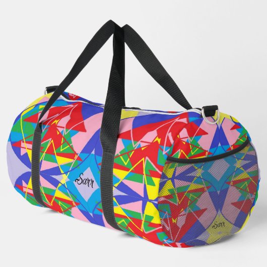 Duffel Bag: Bewegend gevoel. Plunjezak (Rechterhoek)