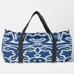 Duffel Bag, Een blauwe kleur klassiek stijlvol ont Plunjezak