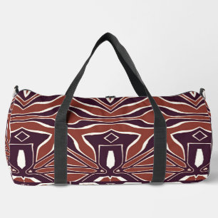 Duffel Bag, Een bruine kleur klassiek stijlvol des Plunjezak