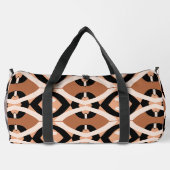 Duffel Bag, een meerkleurige klassieke stijlvolle  Plunjezak (Achterkant)