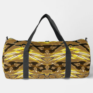Duffel Bag, een meerkleurige klassieke stijlvolle Plunjezak