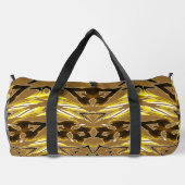 Duffel Bag, een meerkleurige klassieke stijlvolle  Plunjezak (Achterkant)