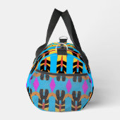 Duffel Bag, een meerkleurige klassieke stijlvolle  Plunjezak (Rechts)