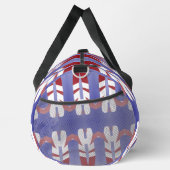 Duffel Bag, een meerkleurige klassieke stijlvolle Plunjezak (Rechts)