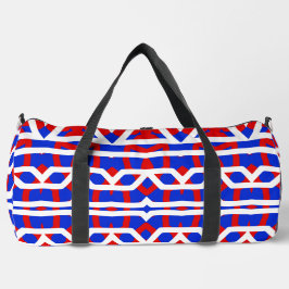 Duffel Bag, Een modern meerkleurig klassiek design Plunjezak
