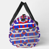 Duffel Bag, Een modern meerkleurig klassiek design Plunjezak (Rechts)