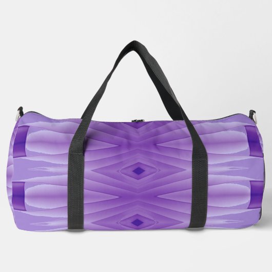 Duffel Bag, Een paarse kleur klassiek stijlvol des Plunjezak (Voorkant)