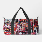 Duffel Bag – Fragmented Pulse Plunjezak (Voorkant)