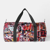 Duffel Bag – Fragmented Pulse Plunjezak (Achterkant)