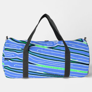 Duffel Bag, Modern blauw kleur klassiek design Plunjezak