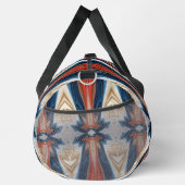 Duffel Bag, Modern multicolor klassiek ontwerp Plunjezak (Rechts)