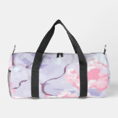 Duffel Bag : Pink Poses Winters Frost . Plunjezak (Achterkant)