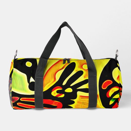 Duffel tas (Achterkant)