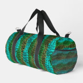 Duffel tas - Golfpatroon in groen (Rechterhoek)