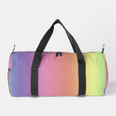 Duffel tas - Overgangskleuren regenboog (Achterkant)