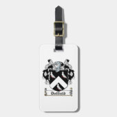 Duffield Family Crest Bagagelabel (Voorkant verticaal)