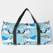Duffle Bag :  Lions of the Sea . Plunjezak (Achterkant)