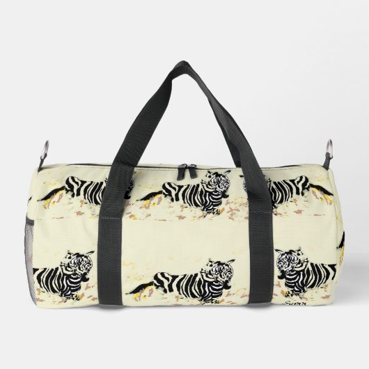 Duffle Bag: Op de vlucht : Plunjezak (Achterkant)