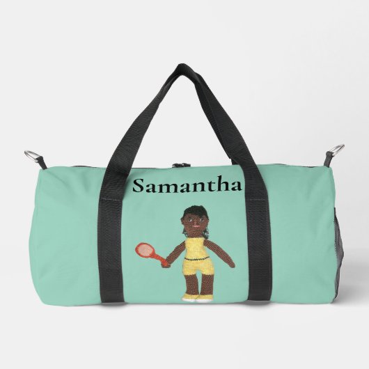 Duffle Bag - Tennis Player Doll Plunjezak (Voorkant)