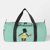 Duffle Bag - Tennis Player Doll Plunjezak (Achterkant)