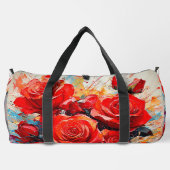 Duffle Bags - De rode rozen artwork Plunjezak (Achterkant)