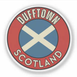 Dufftown, Schotland Sticker