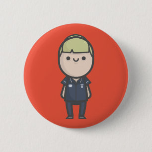 Duffy - Casualiteit Ronde Button 5,7 Cm