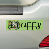 Duffy Celtic Dragon Bumpersticker (Op auto)