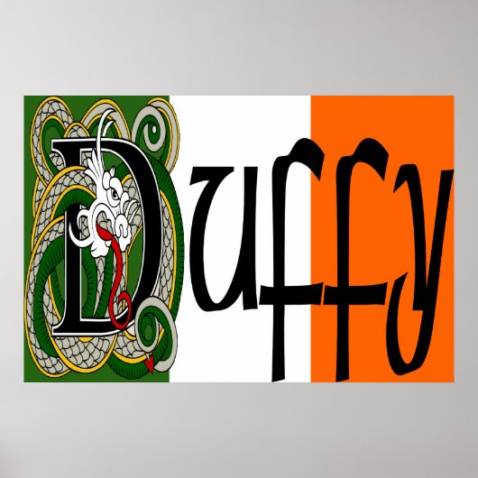 Duffy Celtic Dragon Print (Voorkant)