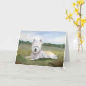 Duffy, de Kaart van de Nota van Terrier van het (Gele Bloem)