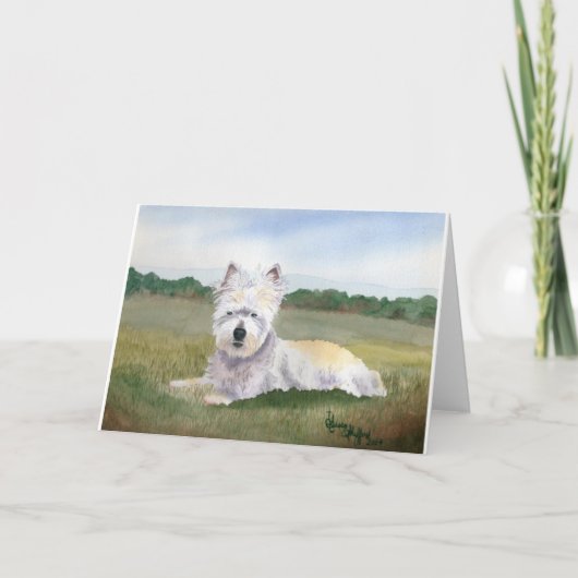 Duffy, de Kaart van de Nota van Terrier van het (Voorkant)