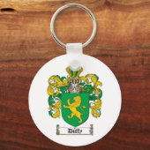 DUFFY FAMILY CREST - DUFFY COAT OF ARMS SLEUTELHANGER (Voorkant)