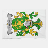 Duffy Family Crest Theedoek (Horizontaal)