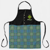 Duffy Irish Shield & Tartan Gepersonaliseerde Kilt Schort (Voorkant)