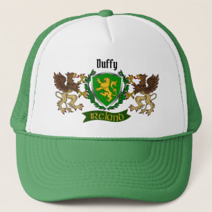 Duffy/O'Duffy Irish Shield gepersonaliseerd Trucker Pet