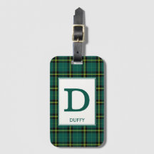 Duffy Tartan Green Pset Patroon