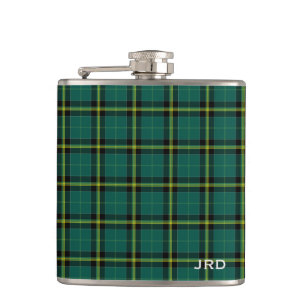 Duffy Tartan Monogram Bright Green Pset Heupfles