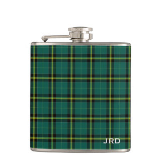 Duffy Tartan Monogram Bright Green Pset Heupfles