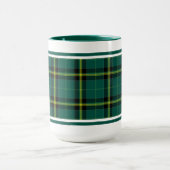Duffy Tartan Pattern Green Irish Pset Mok (Midden)