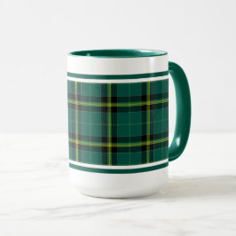 Duffy Tartan Pattern Green Irish Pset Mok