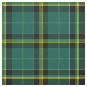 Duffy Tartan Pattern Green Irish Pset Stof