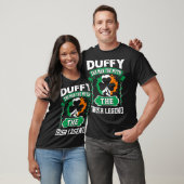 Duffy the Man The Myth Irish Legend St Patricks T-shirt (Unisex)