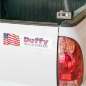Duffy voor de Amerikaanse vlag van het Congres Pat Bumpersticker (Op Truck)