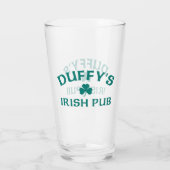 Duffy's Irish Pub Glas (Achterkant)